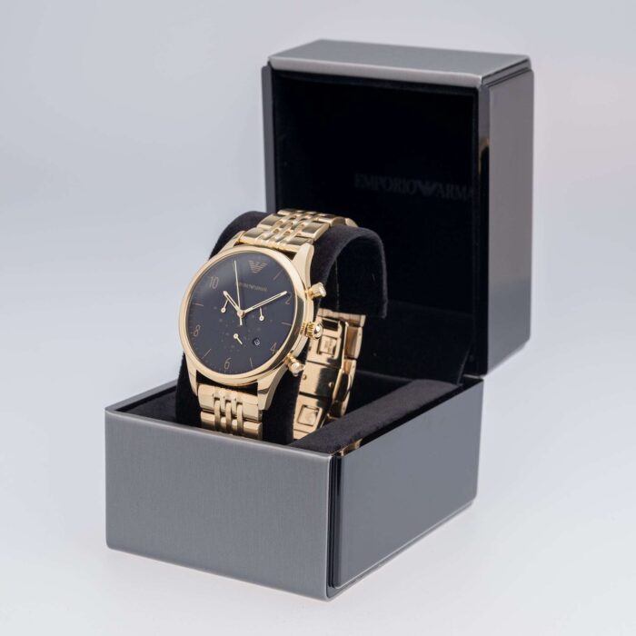 Emporio Armani Men's Gold Chronograph Watch - AR1893 - Image 2